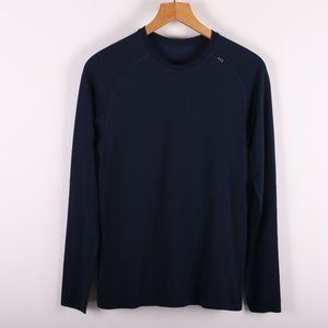 LULULEMON Navy Blue Long Sleeve Active Top